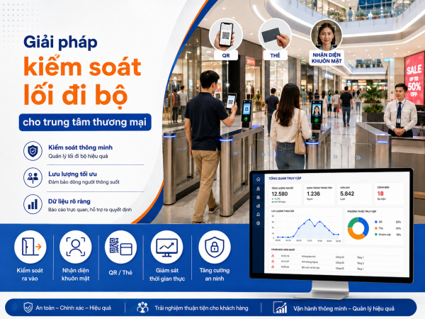 Pedestrian Control Solution for Shopping Centers
