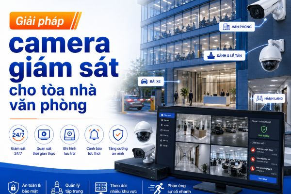 Giải pháp camera giám sát cho tòa nhà văn phòng