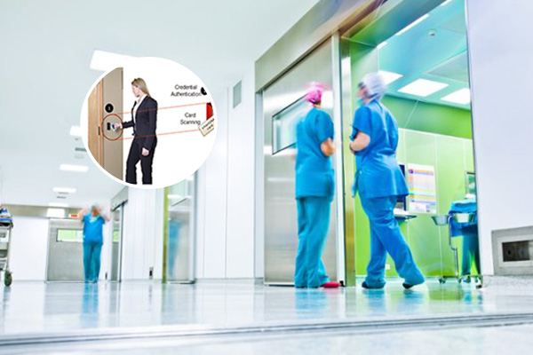 Giải pháp kiểm soát cửa ra vào tại Bệnh Viện