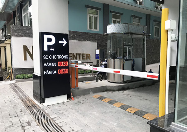 Dự án kiểm soát xe ra vào chung cư tại Hà Nội